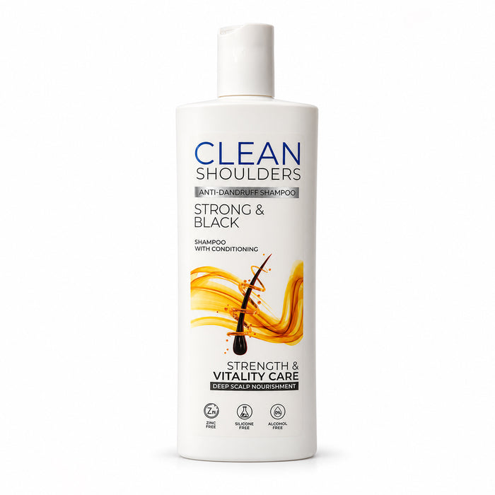 Strong & Black Anti-Dandruff Shampoo